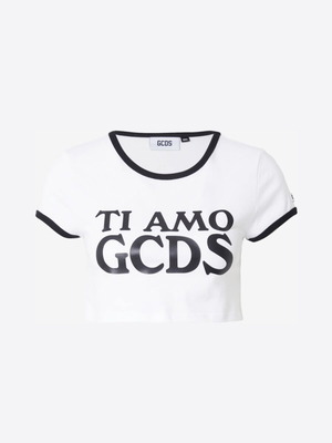 GCDS Mini Top New, White, Size S