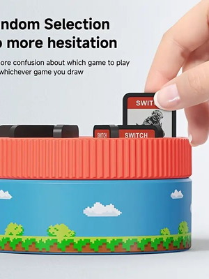 Nitendo Switch card storage new, in excellent condition