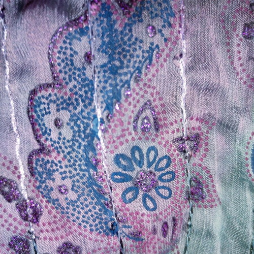 Vintage Etam Whimsigoth Fairy Shirt size S 36 with sequins and glitter