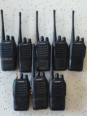 Baofeng walkie talkies used, for spare parts
