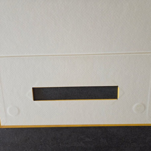 FENDI packaging box used, magnetic closure, 29.5x28.5x13.5 cm