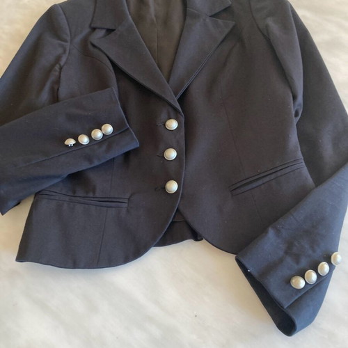 Ysatis Mid-Length Seasonal Jacket Like New, Size 1 Black