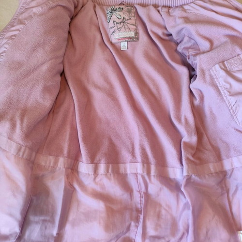 Next long jacket for girl 9-10 years like new, pink