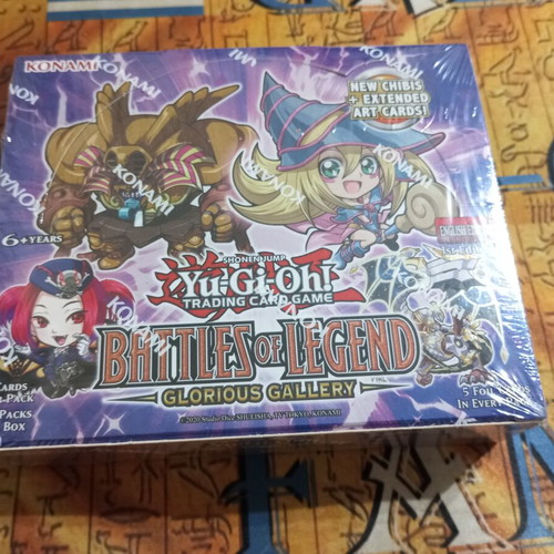 Battles Of Legend: Glorious Gallery Booster Box, sealed Yu-Gi-Oh!