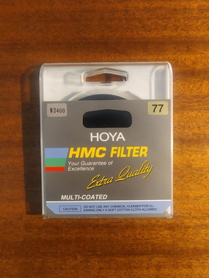 Hoya HMC ND400 77mm filter like new