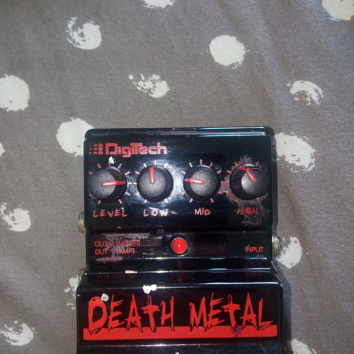 Digitech Death Metal pedal used