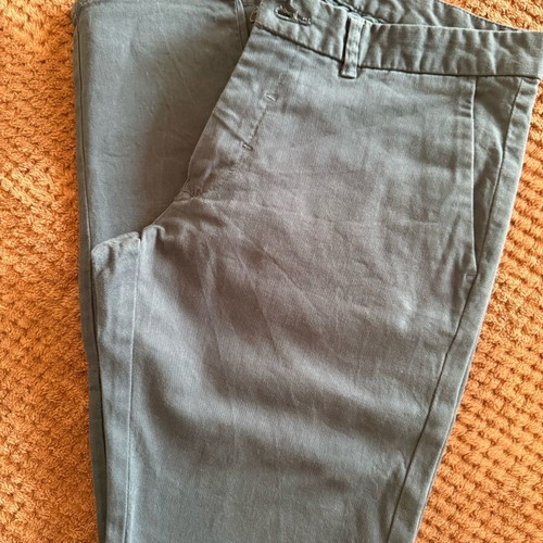 Men's blue chino pants slim fit like new