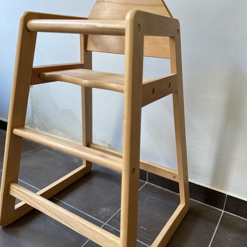 Wooden children's chair