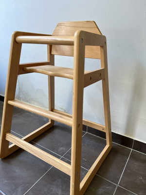 Wooden children's chair