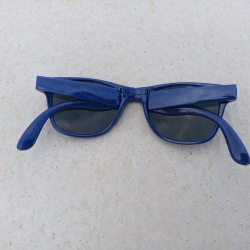 Foldable Blue Kids Sunglasses like new