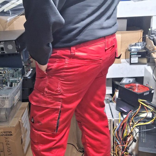 Axon Top Trousers 50-501-1 professional work trousers used, set of 2, with reflective stripes