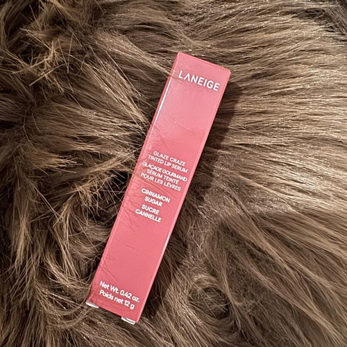 Laneige Cinnamon Sugar Lip gloss new
