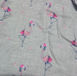 Love pajama set new, gray with pink details, size M