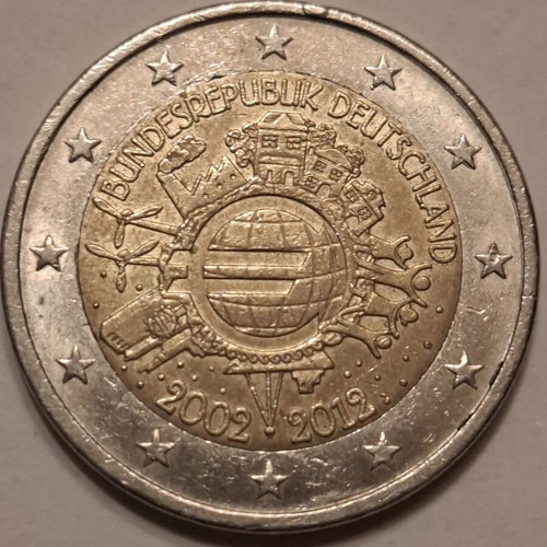 German commemorative euro coins set of 4, like new