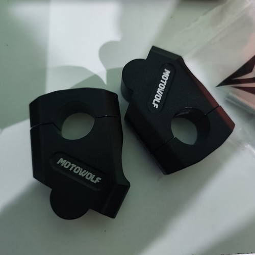 Motowolf Universal Handlebar Risers 22mm, New