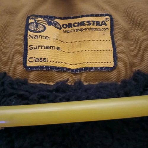 Orchestra winter jacket for boy 6 years beige like new