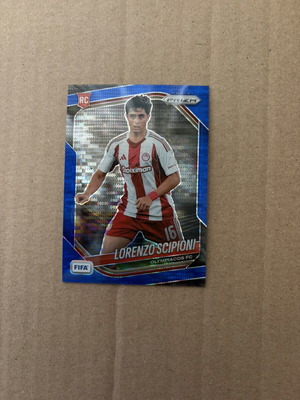 2025-26 Panini FIFA Prizm Rookie Lorenzo Scipioni карта като нова Олимпиакос
