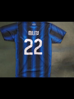 Μπλούζα Inter Milito παιδική μεταχειρισμένη