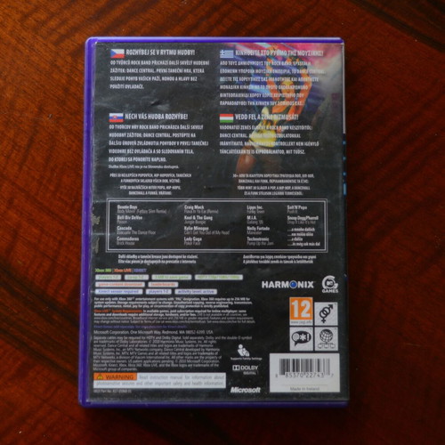 Dance Central Xbox 360 used, requires Kinect
