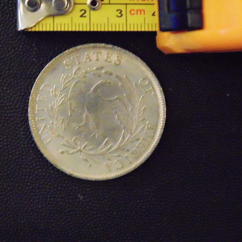 American silver dollar Liberty 1796 new, replica