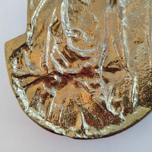 Bronze sculpture used with minor dents