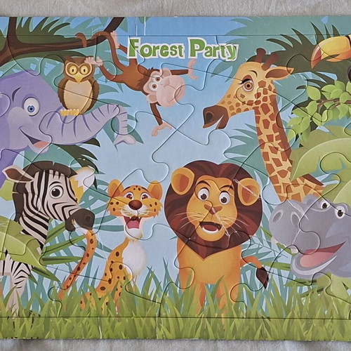 Set of 4 children's puzzles