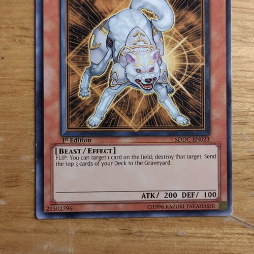 Ryko, Lightsworn Hunter Yu-Gi-Oh card like new SDDC