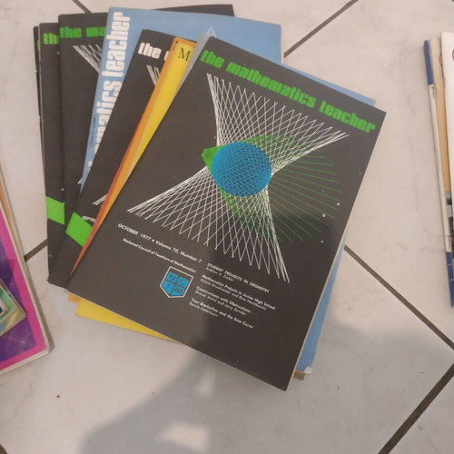 Mathematic Teacher magazines, set of 30