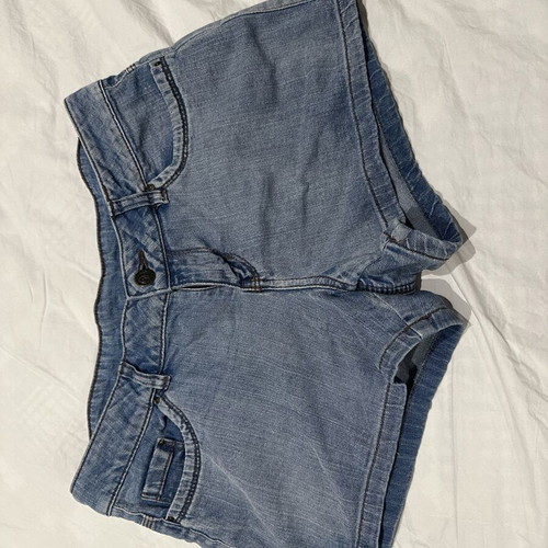 Esmara women's denim shorts, light blue, size M