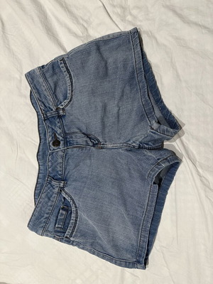 Esmara women's denim shorts, light blue, size M