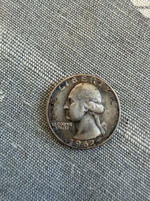 United States 25 Cents 1962 Quarter coin