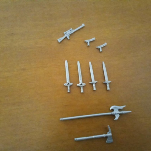 Playmobil weapons and equipment like new