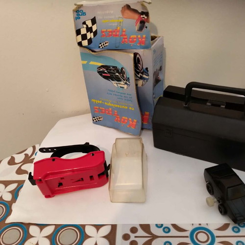Knight Rider toy set used with watch and suitcase