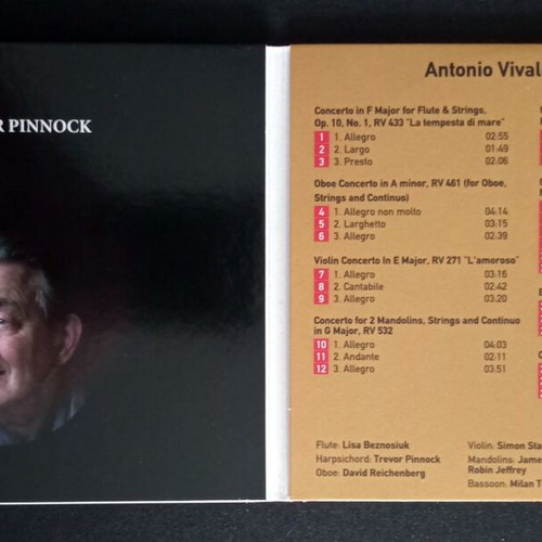 Antonio Vivaldi Concerti 2 CDs used with magazine, classical music