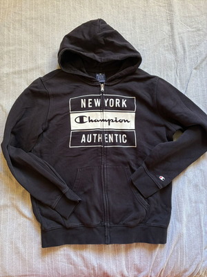 Champion New York Authentic φούτερ με κουκούλα και graphic print, μέγεθος M