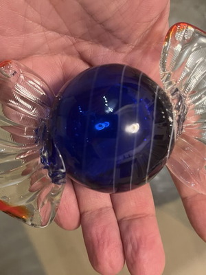 Murano Candy γυάλινη διακόσμηση σαν καινούργιο
