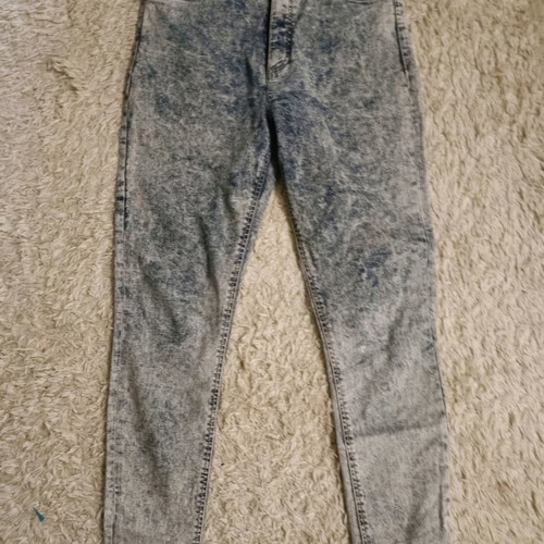 Bershka Jeans no28 used, skinny, elastic, high waist