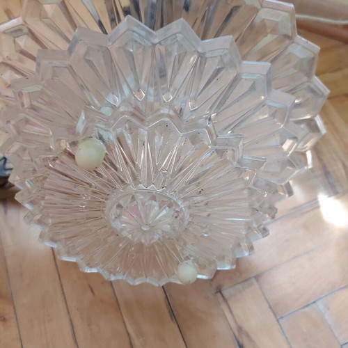 Decorative flower from USSR used, plastic rings