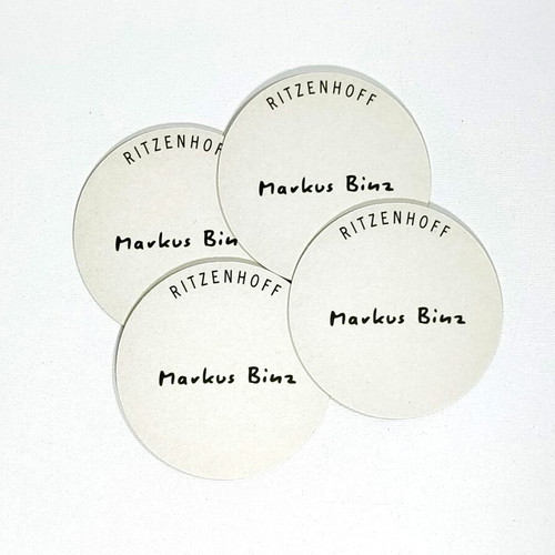 Ritzenhoff Markus Binz coasters set of 4 like new