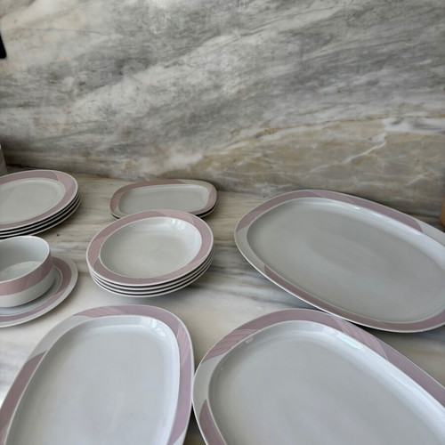 Ionia Ellas porcelain serving set 22 pieces like new