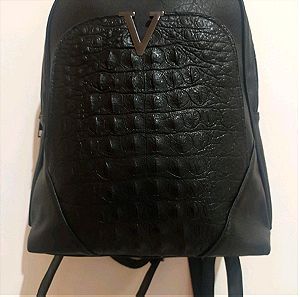 Καινούργια μαύρη τσάντα πλάτης - backpack