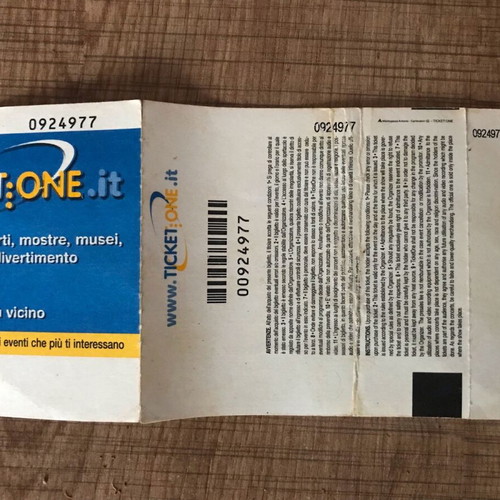 Inter - AEK Ticket 21.02.2002 like new