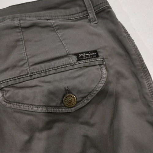 Khaki pants Staff like new with elastic at bottom size 27