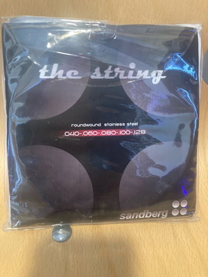 Sandberg string set for 5-string bass new, stainless steel