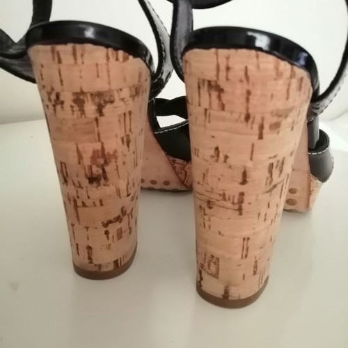 Platform sandals CAR SHOE original made in Italy black 38 1/2