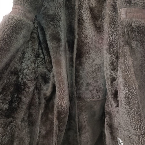 Mouton Sheepskin Shearling Coat used, brown, size L-XL