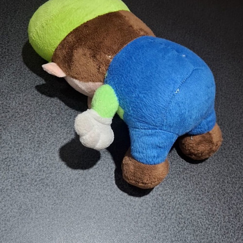 Super Mario Luigi plush toy 33cm used, Nintendo Simba