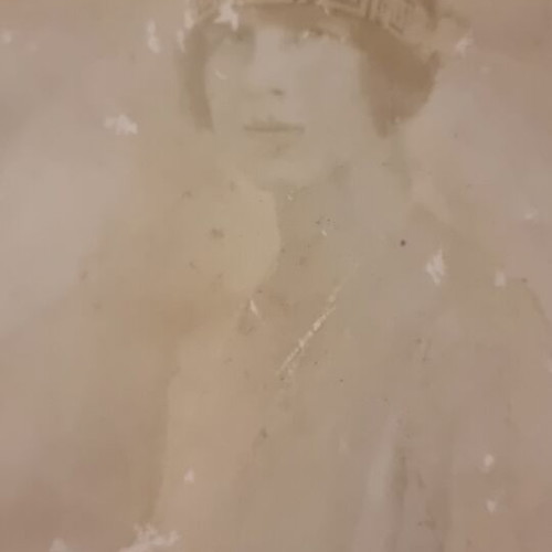 Photograph of Princess Helen of Greece signed 1922 used