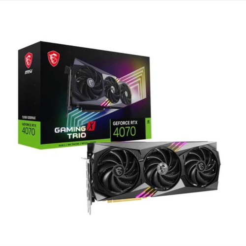 Gaming PC parts like new, MSI 4070 X Trio 12GB, Ryzen 7 5800X