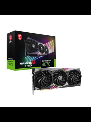 Gaming PC parts σαν καινούργιο, MSI 4070 X Trio 12GB, Ryzen 7 5800X